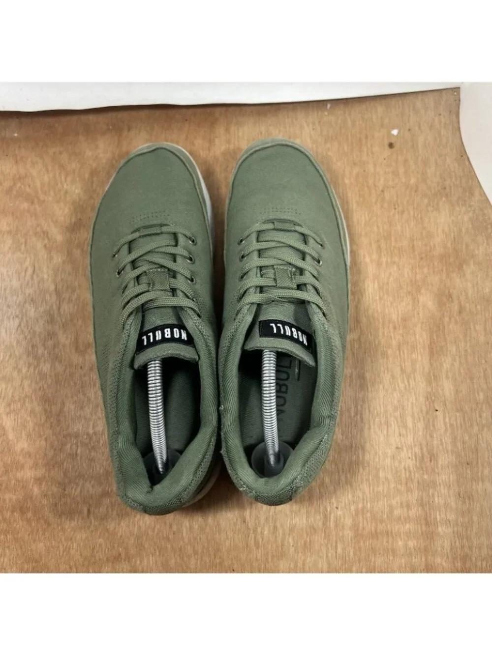 No Bull Trainer Men Size 11.5 Green Low Top Superfabric Gym Shoes Sneakers